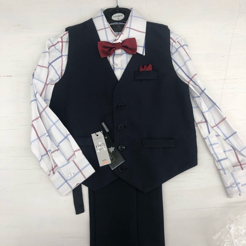 Boys 4-piece Suit